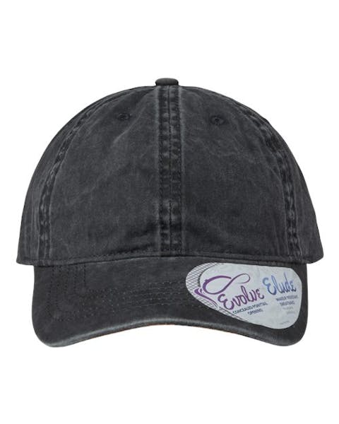 Infinity Her CASSIE Women's Pigment - Dyed with Fashion Undervisor Cap - Ninja Transfers