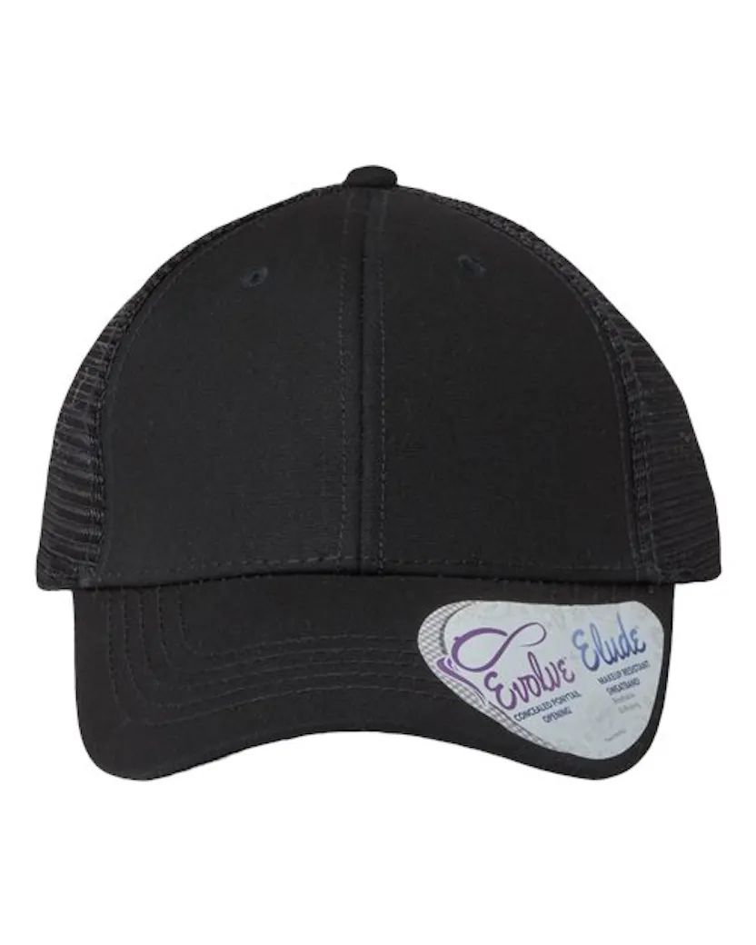 Infinity Her CHARLIE Women's Modern Trucker Cap - Ninja Transfers