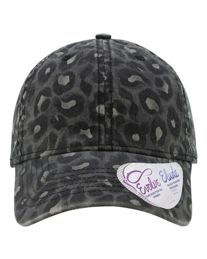 Infinity Her HATTIE Women's Garment - Washed Fashion Print Cap - Ninja Transfers