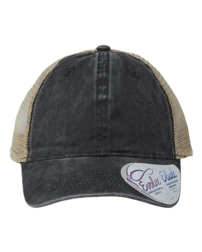 Infinity Her TESS Women's Washed Mesh - Back Cap - Ninja Transfers