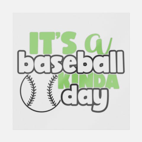 It's A Baseball Kinda Day - Ninja Transfers