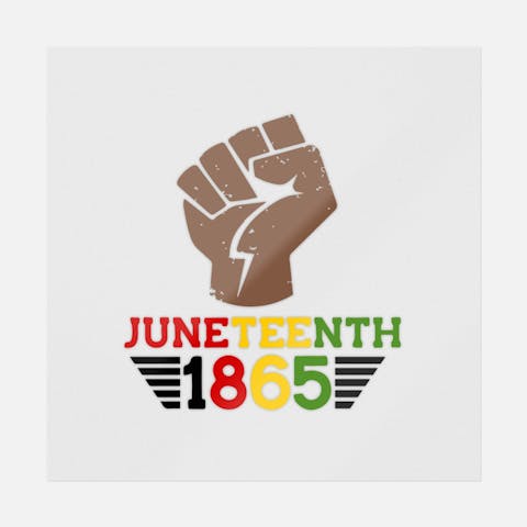 Juneteenth 1865 Fist Break - Ninja Transfers