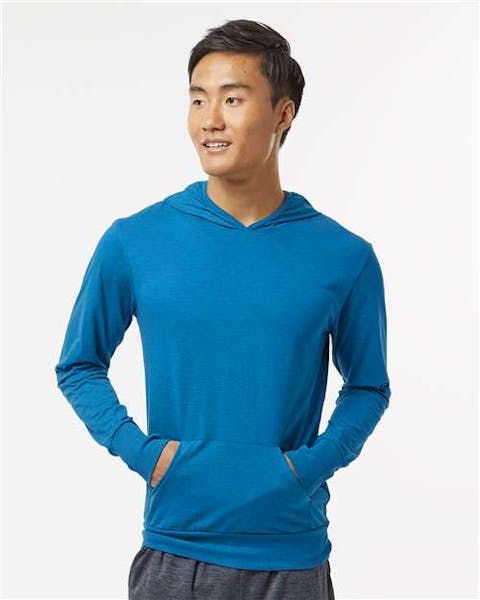 Kastlfel 4022 RecycledSoft Hooded Long Sleeve T-Shirt - Ninja Transfers