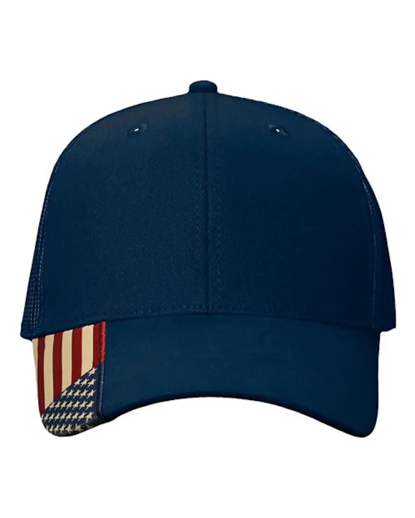Kati AM350M USA Flag Mesh Cap - Ninja Transfers