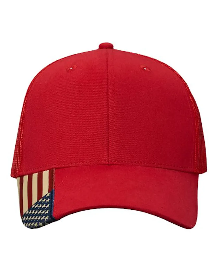 Kati AM350M USA Flag Mesh Cap - Ninja Transfers