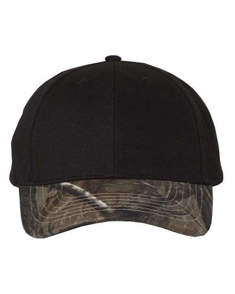 Kati LC25 Solid Crown with Camo Visor Cap - Ninja Transfers