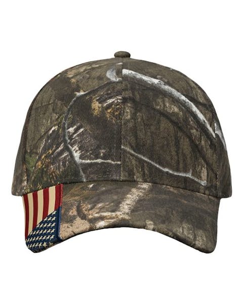 Kati LC350 Camo Woven USA Flag Cap - Ninja Transfers