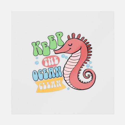 Keep The Ocean Clean - Ninja Transfers
