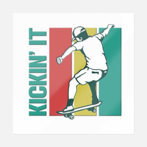 Kickin' It Landscape - Ninja Transfers