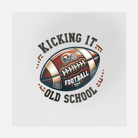 Kicking It Old School Football - Ninja Transfers
