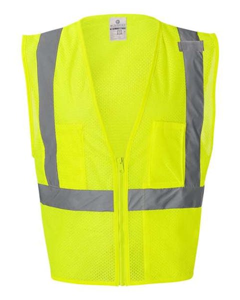 Kishigo 1085 - 1086 Ultra - Cool Mesh Vest with Pockets - Ninja Transfers