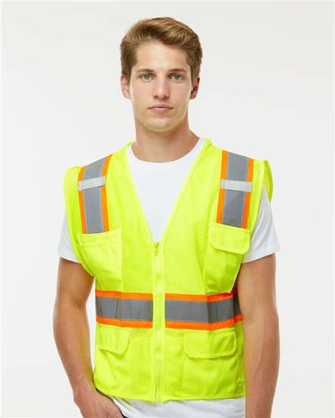 Kishigo 1195 - 1196 Ultra - Cool Multi - Pocket Vest - Ninja Transfers