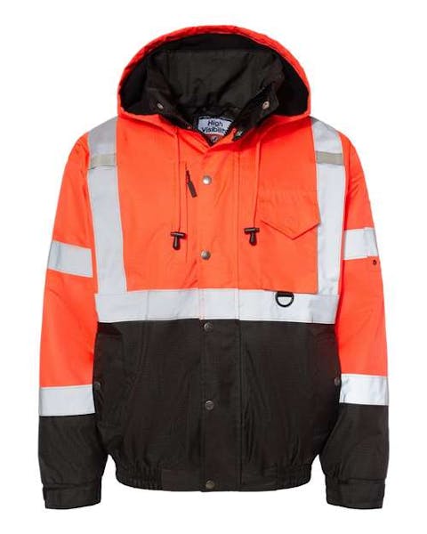 Kishigo JS130 - 132 Ripstop Bomber Jacket - Ninja Transfers