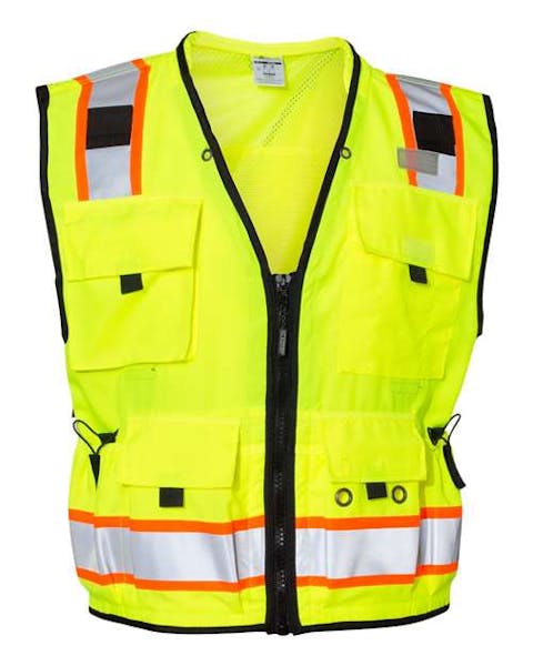 Kishigo S5000 - 5001 Professional Surveyors Vest - Ninja Transfers