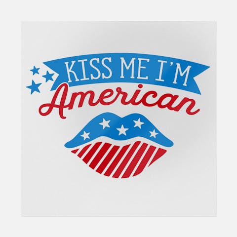 Kiss Me I'm American - Ninja Transfers