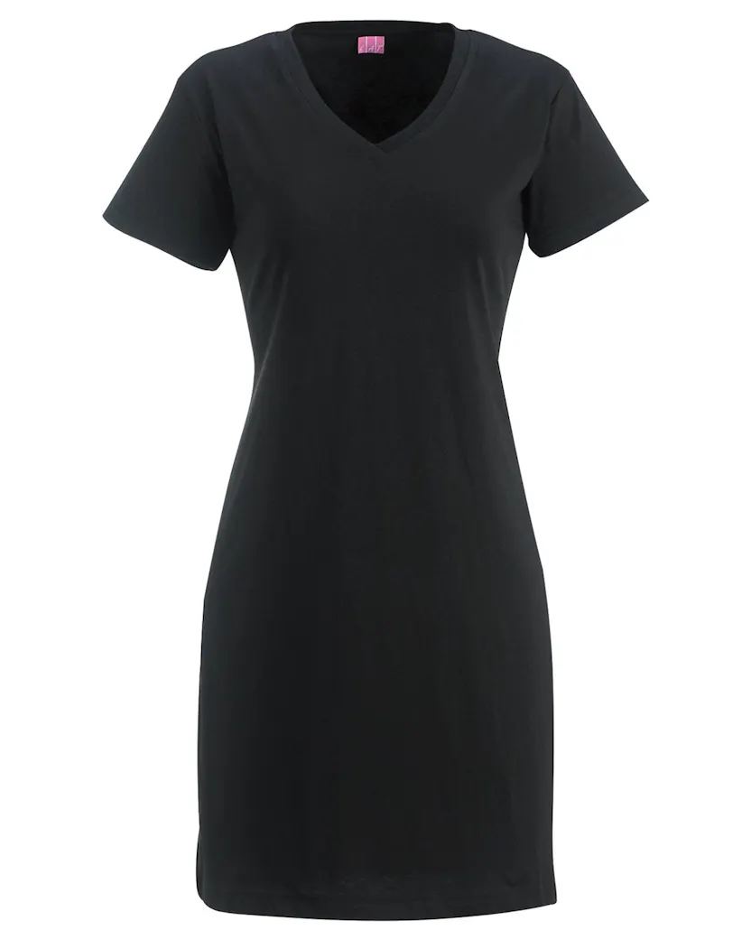LAT 3522 Ladies' V - Neck Cover - Up - Ninja Transfers