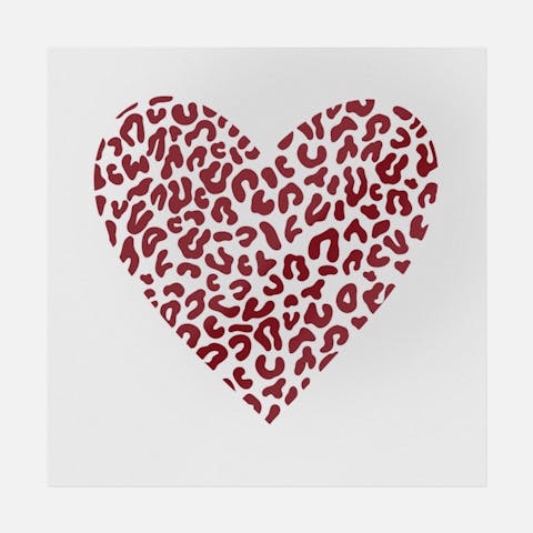Leopard Heart - Ninja Transfers