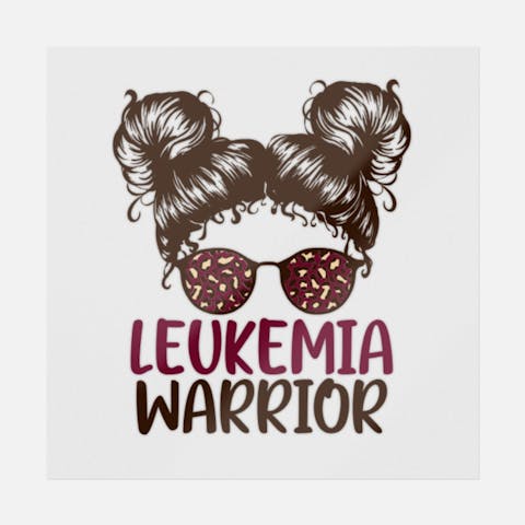 Leukemia Warrior Purple - Ninja Transfers