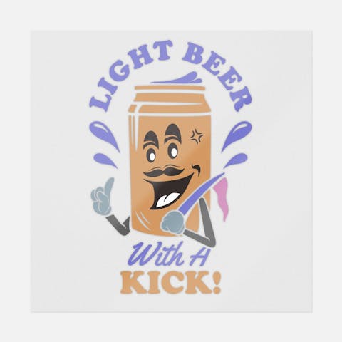 Light Beer With A Kick - Ninja Transfers
