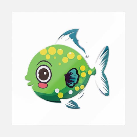 Lime Fin - Ninja Transfers
