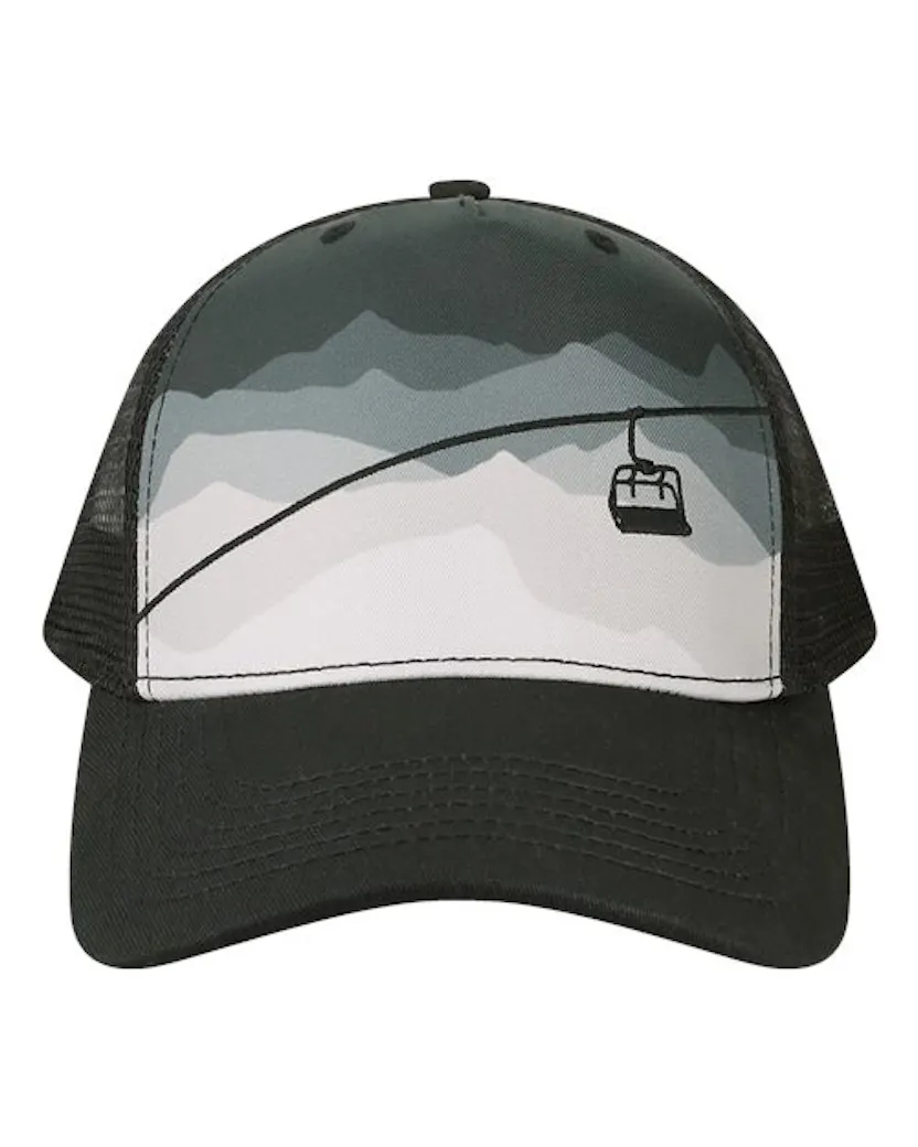 LOCALE 5PTKR Trucker Cap - Ninja Transfers