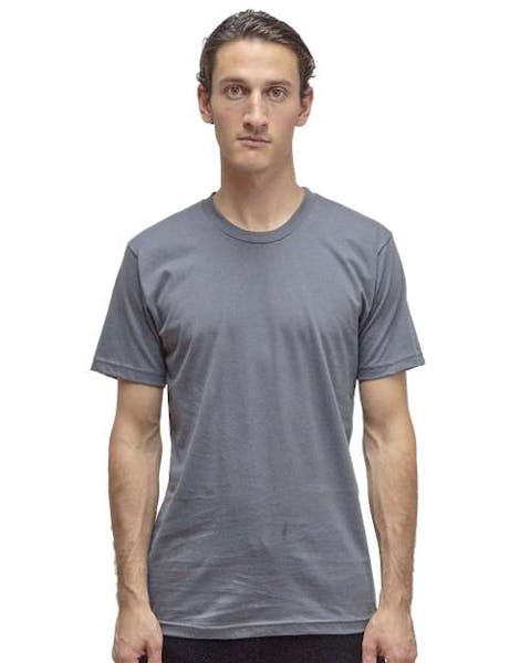 Los Angeles Apparel 20001 USA - Made Fine Jersey T-Shirt - Ninja Transfers