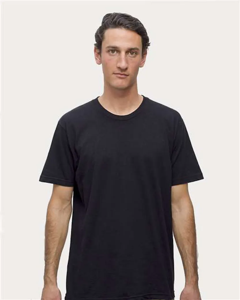 Los Angeles Apparel 20001 USA - Made Fine Jersey T-Shirt - Ninja Transfers