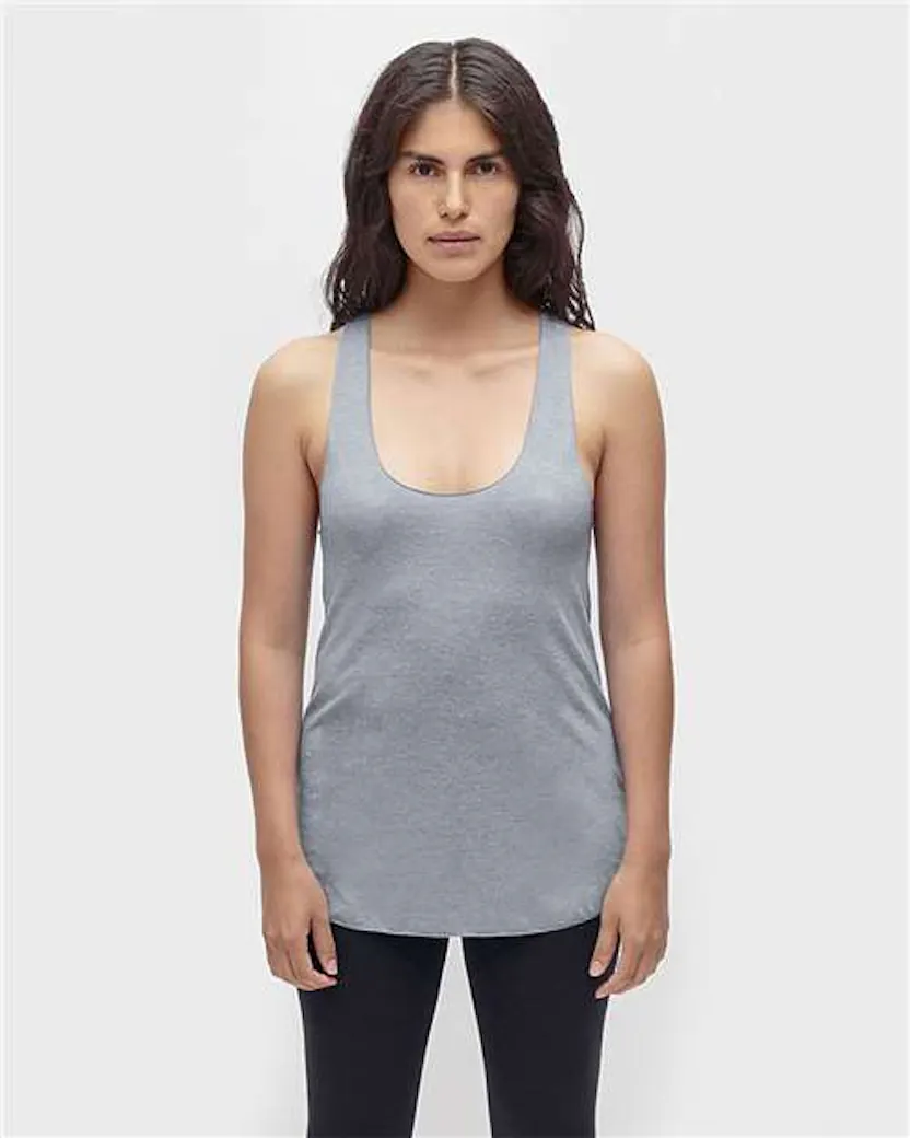 Los Angeles Apparel TR3008 USA - Made Women's Triblend Racerback Tank Top - Ninja Transfers