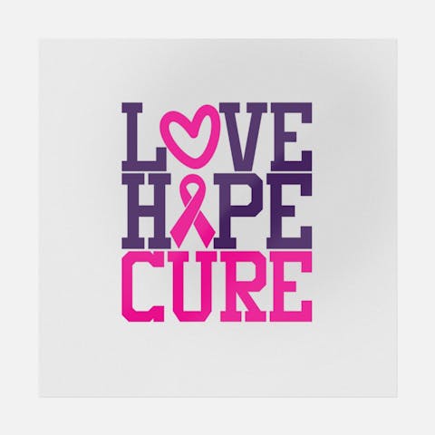 Love Hope Cure - Ninja Transfers