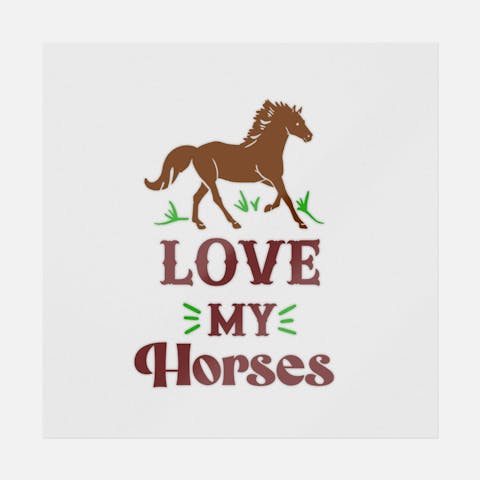 Love My Horses - Ninja Transfers