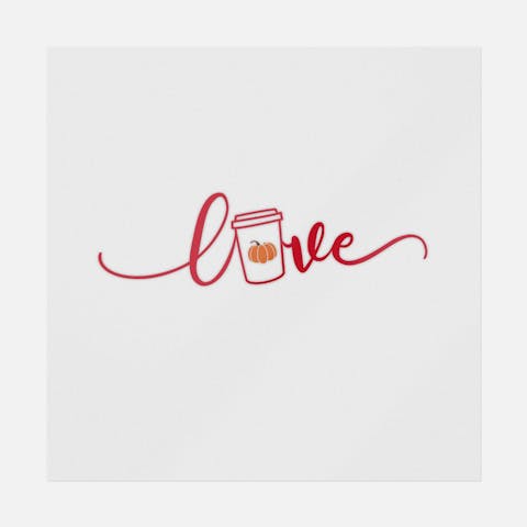 Love Pumpkin Spice Latte - Ninja Transfers