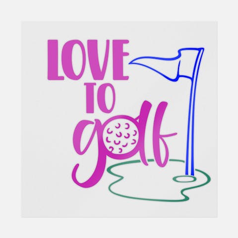 Love To Golf - Ninja Transfers