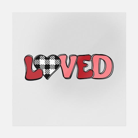 Loved Plaid - Ninja Transfers