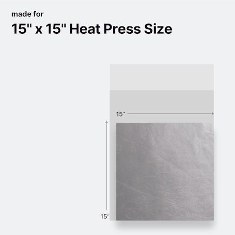 Lower Heat Press Platen Cover - Ninja Transfers