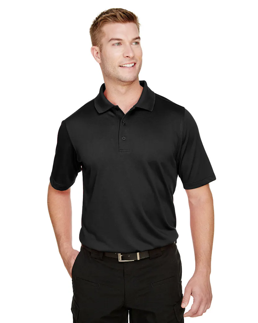 Harriton M348 男士 Advantage Snag Protection Plus IL Polo 衫