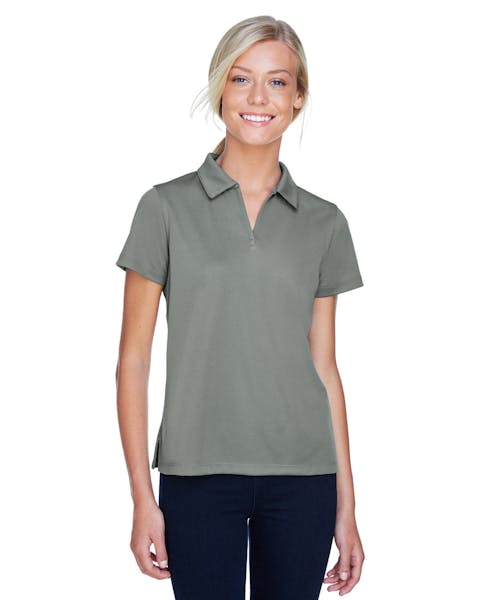 Harriton M353W Polo de malla doble para mujer