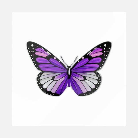 Majestic Moth Butterfly - Ninja Transfers