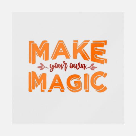 Make Your Own Magic - Ninja Transfers