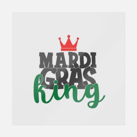 Mardi Gras King - Ninja Transfers