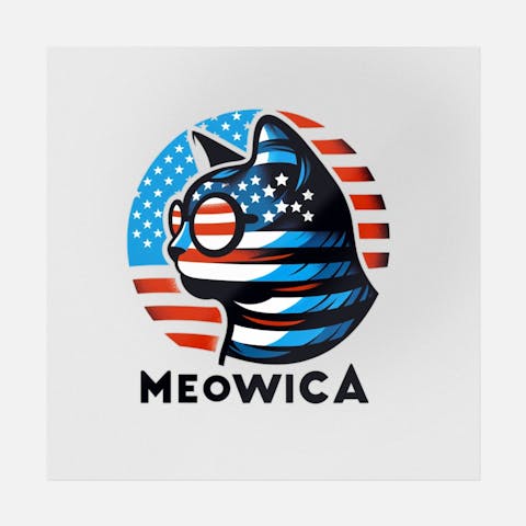 Meowica Silhouette Art - Ninja Transfers