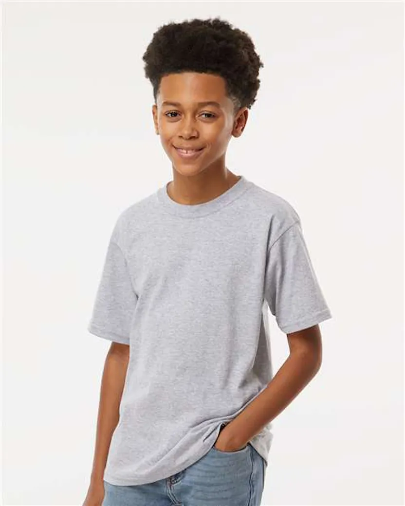 M&O 4850 Youth Gold Soft Touch T-Shirt - Ninja Transfers