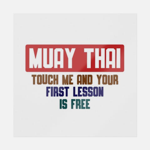 Muay Thai Touch Me First Lesson - Ninja Transfers