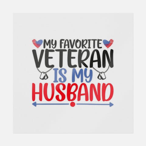 My Favorite Veteran Is My Husband - Ninja Transfers
