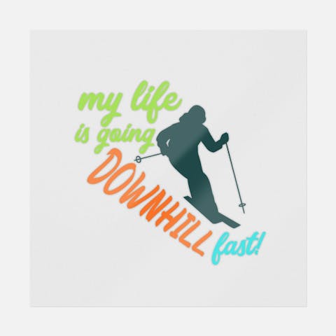 My Life Is Going Downhill Fast - Ninja Transfers
