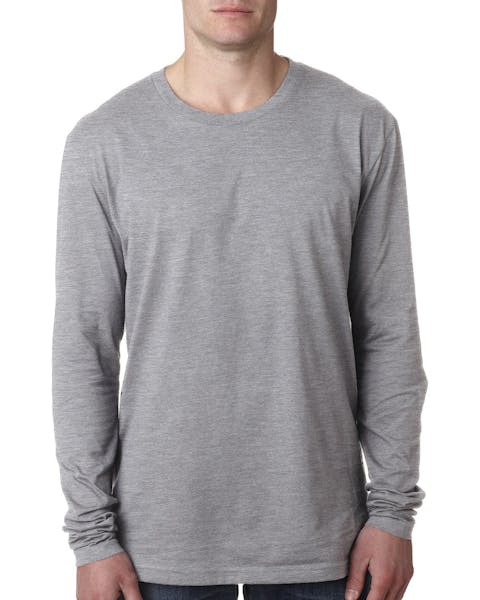 Next Level N3601 Men's Cotton Long-Sleeve Crew