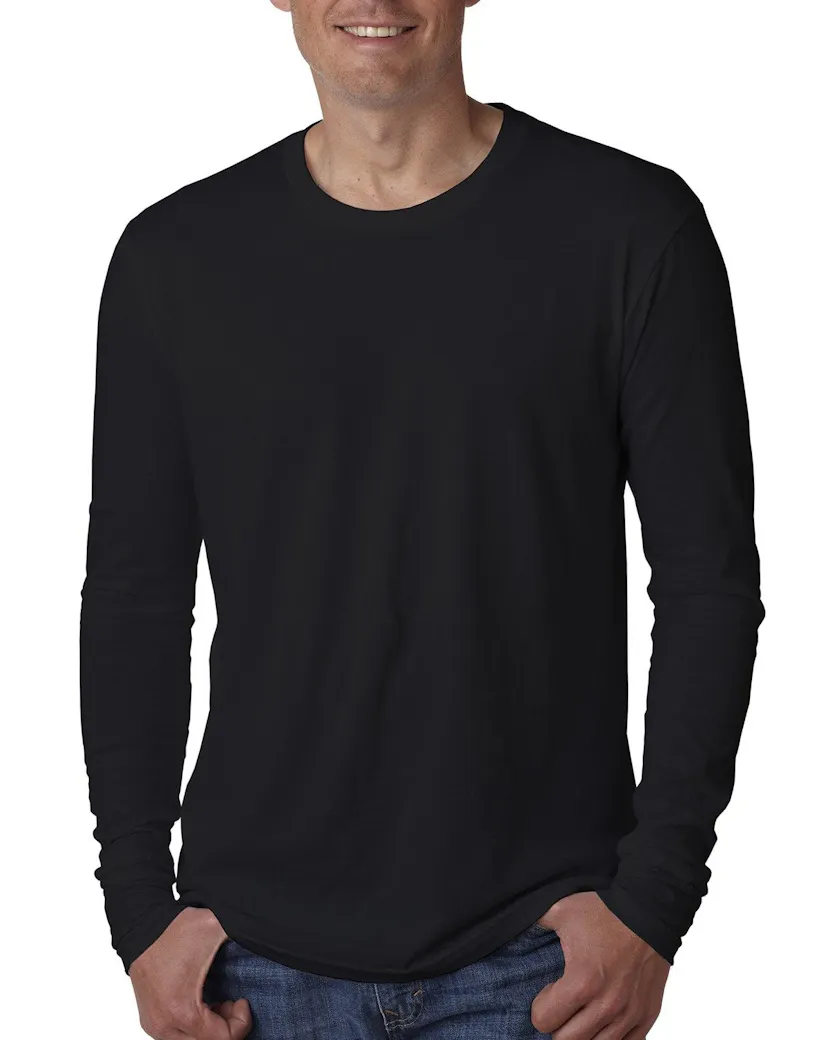 Next Level N3601 Men's Cotton Long-Sleeve Crew