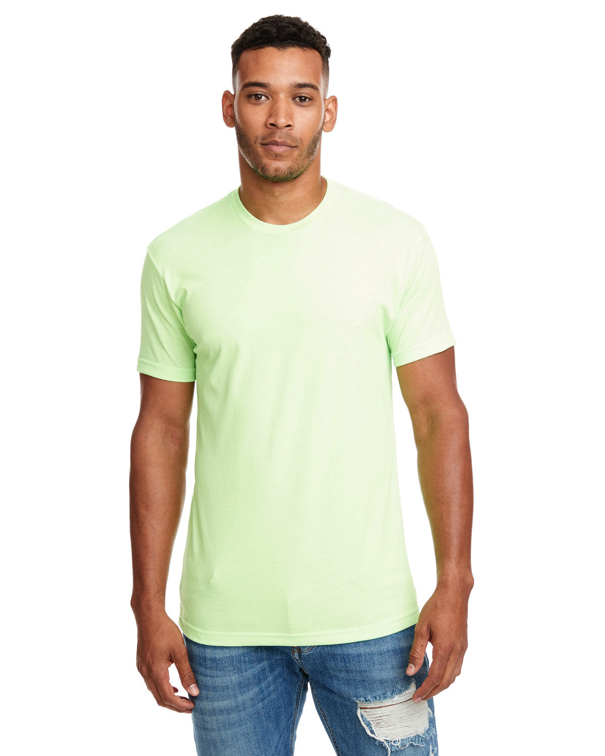 Tシャツ・カットソー No.1131 layer henly neck T (4color) Next Level N6210 Unisex CVC Crewneck T-Shirt - Quality Comfort