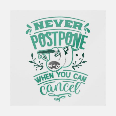 Never Postpone When You Cancel - Ninja Transfers