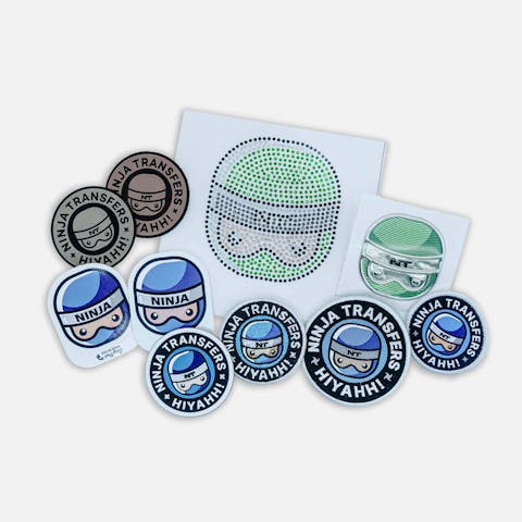 Ninja Patches Sample Pack - Ninja Transfers