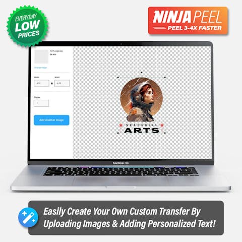Ninja UV DTF 3D PermaStickers™ Builder